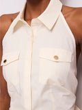 Gaudì Top Donna 611FD45009 Papyrus - Avorio