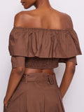 Gaudì Top Donna 611FD45012 Rocky Road - Marrone