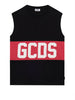 gcds canotta smanicata uomo z0mlqc104j101 black red nero 162011759