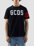 Gcds T-shirt Uomo Z0MLQC106J101 Black/red - Nero