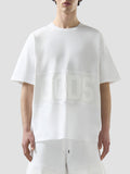 Gcds T-shirt Uomo Z0MLQC109J101 Optic White/white - Bianco