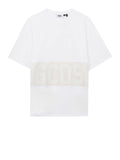 Gcds T-shirt Uomo Z0MLQC109J101 Optic White/white - Bianco