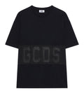 Gcds T-shirt Uomo Z0MLQC109J101 Black/black - Nero