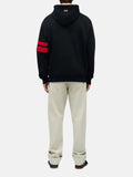 Gcds Felpa Cappuccio Uomo Z0MLQE141F004 Black/red - Nero