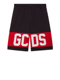 Gcds Bermuda Casual Uomo Z0MLQL228F004 Black/red - Nero