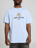 Grimey T-shirt Uomo GA779 Light Blue - Celeste
