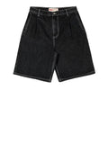 Grimey Bermuda Jeans Uomo GBDS204 Washed Black - Nero