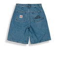 Grimey Bermuda Jeans Uomo GBDS204 Washed Dark Blue - Denim