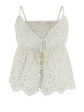 Guess Top Donna E6GH04WP320 Pale Pearl - Bianco