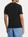 Guess T-shirt New Triangle Palm Uomo F6GI09J1314 Jet Black A996 - Nero