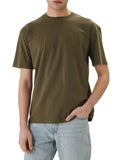 Guess T-shirt New Basic Uomo F6GI11K8HM4 Olive Morning - Verde