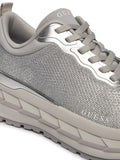 Guess Sneakers Runit3 Donna FLPRN3FAB12 Silver - Argento