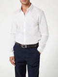 Guess Camicia Classica Uomo M1YH20W7ZK1 Pure White - Bianco
