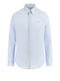 Guess Camicia Classica Uomo M1YH20W7ZK1 - Celeste