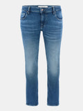 Guess Jeans Skinny Miami Uomo M2YAN1D4Q42 Carry Mid. - Denim