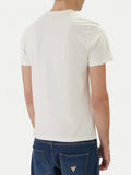 Guess T-shirt Triangle Uomo M6GI11K2992 Pure White - Bianco