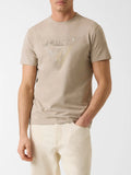 Guess T-shirt Triangle Uomo M6GI11K2992 Pasadena Stone - Beige