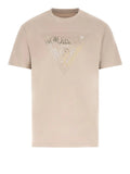 Guess T-shirt Triangle Uomo M6GI11K2992 Pasadena Stone - Beige