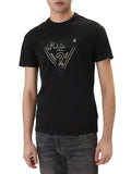 Guess T-shirt Triangle Uomo M6GI11K2992 Jet Black A996 - Nero