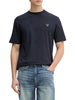 guess t shirt small patch uomo m6gi21k3053 blu 167186738