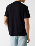 Guess T-shirt Small Patch Uomo M6GI21K3053 Jet Black A996 - Nero