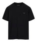 guess t shirt small patch uomo m6gi21k3053 jet black a996 nero 161439880