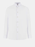 Guess Camicia Classica Uomo M6RH64WJ970 Pure White - Bianco