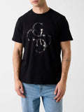 Guess T-shirt Shimmer Uomo M6RI03I3Z14 Jet Black A996 - Nero