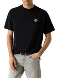 Guess T-shirt Diamante Uomo M6RI25I3Z14 Jet Black A996 - Nero