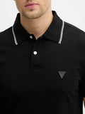 Guess Polo Nolan Uomo M6RP66J1314 Jet Black A996 - Nero