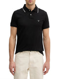 Guess Polo Nolan Uomo M6RP66J1314 Jet Black A996 - Nero