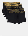 Guess Boxer Uomo U5BG64KCD31 Jet Black A996 - Nero