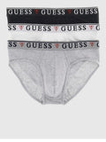 Guess Slip Uomo U97G00KCD31 Black White Combo - Multicolore