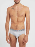Guess Slip Uomo U97G00KCD31 Black White Combo - Multicolore