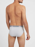 Guess Slip Uomo U97G00KCD31 Black White Combo - Multicolore