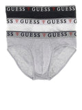Guess Slip Uomo U97G00KCD31 Black White Combo - Multicolore