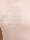 Guess T-shirt Narciso Donna V5GI10K9RM1 Pink Good Vibes - Rosa