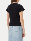 Guess T-shirt Narciso Donna V5GI10K9RM1 Jet Black A996 - Nero