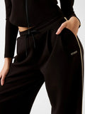 Guess Pantalone Tuta Jasmine Donna V6GB01K2914 Jet Black A996 - Nero