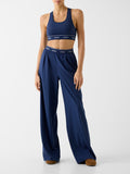 Guess Pantalone Tuta Donna V6GB08W1771 - Blu