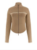 guess felpa zip donna v6gq04k2911 summer clay beige 165753441