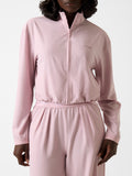 Guess Felpa Zip Donna V6GQ11W1791 Lilac Purple - Rosa