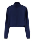 Guess Felpa Zip Donna V6GQ11W1791 - Blu