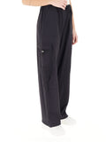 Guess Pantalone Cargo Nat Donna V6RB16WL232 Jet Black A996 - Nero