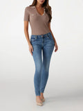 Guess Jeans Skinny Annette Donna W2YA99D4Q02 Carrie Mid. - Denim