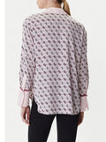 Guess Camicia Casual Alexandra Donna W4YH47WF1T2 4g All Over Logo Bar - Rosa