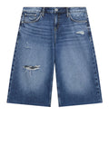 Guess Shorts Jeans Donna W6GD91D0695 Deep Dive Destroy - Denim