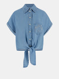 Guess Camicia Jeans Donna W6GH18D0713 Playa Sol - Denim