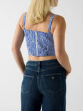 Guess Top Tecla Donna W6GH38W1848 - Blu