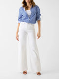 Guess Camicia Casual Camicia Tecla Donna W6GH39W1849 - Blu